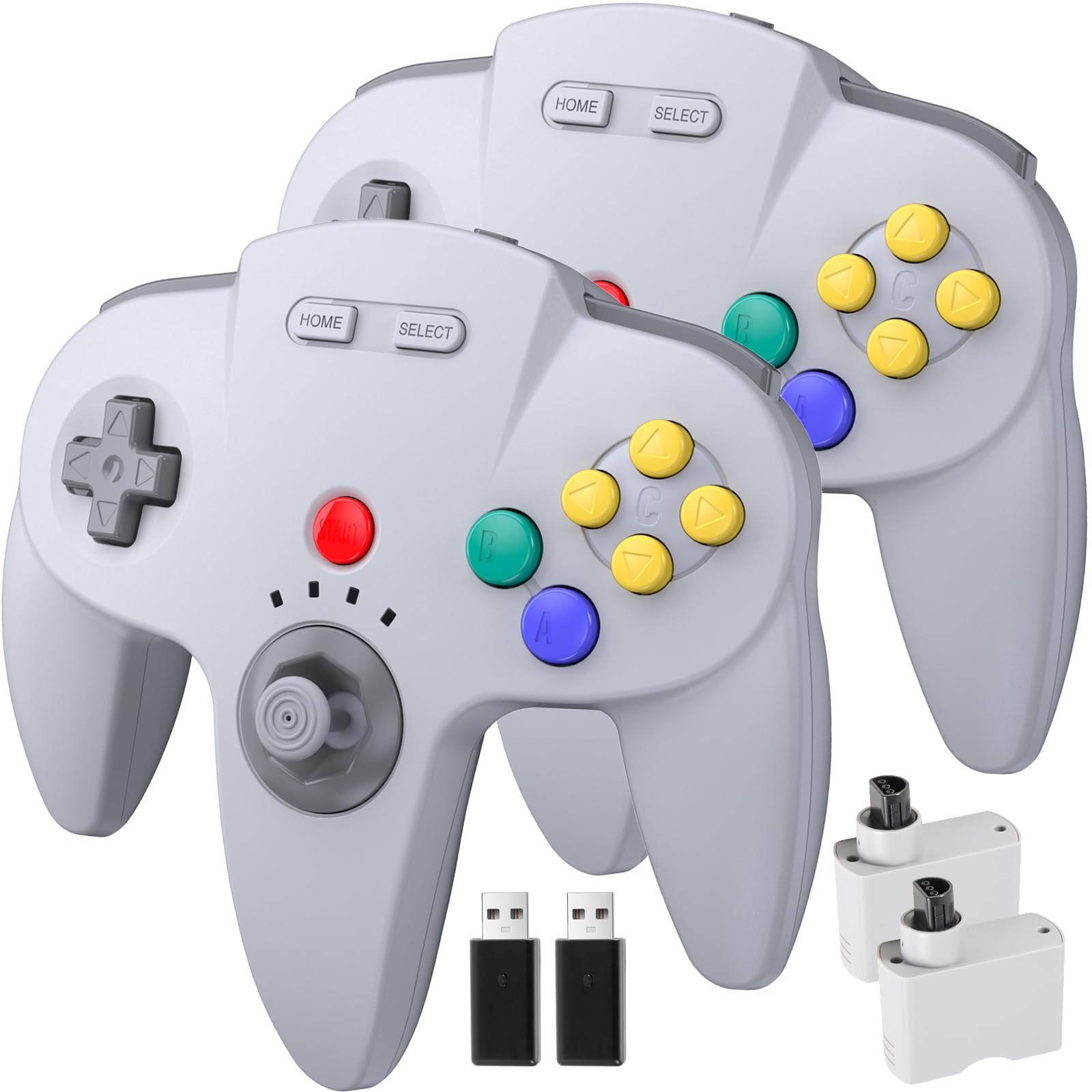 Controlador N64 Sem Fio Kiwitata Para Switch Oled/lite E Pc