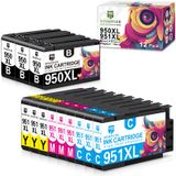 Cartuchos De Tinta Binksyler 950xl E 951xl Compatíveis Com Hp 950 951