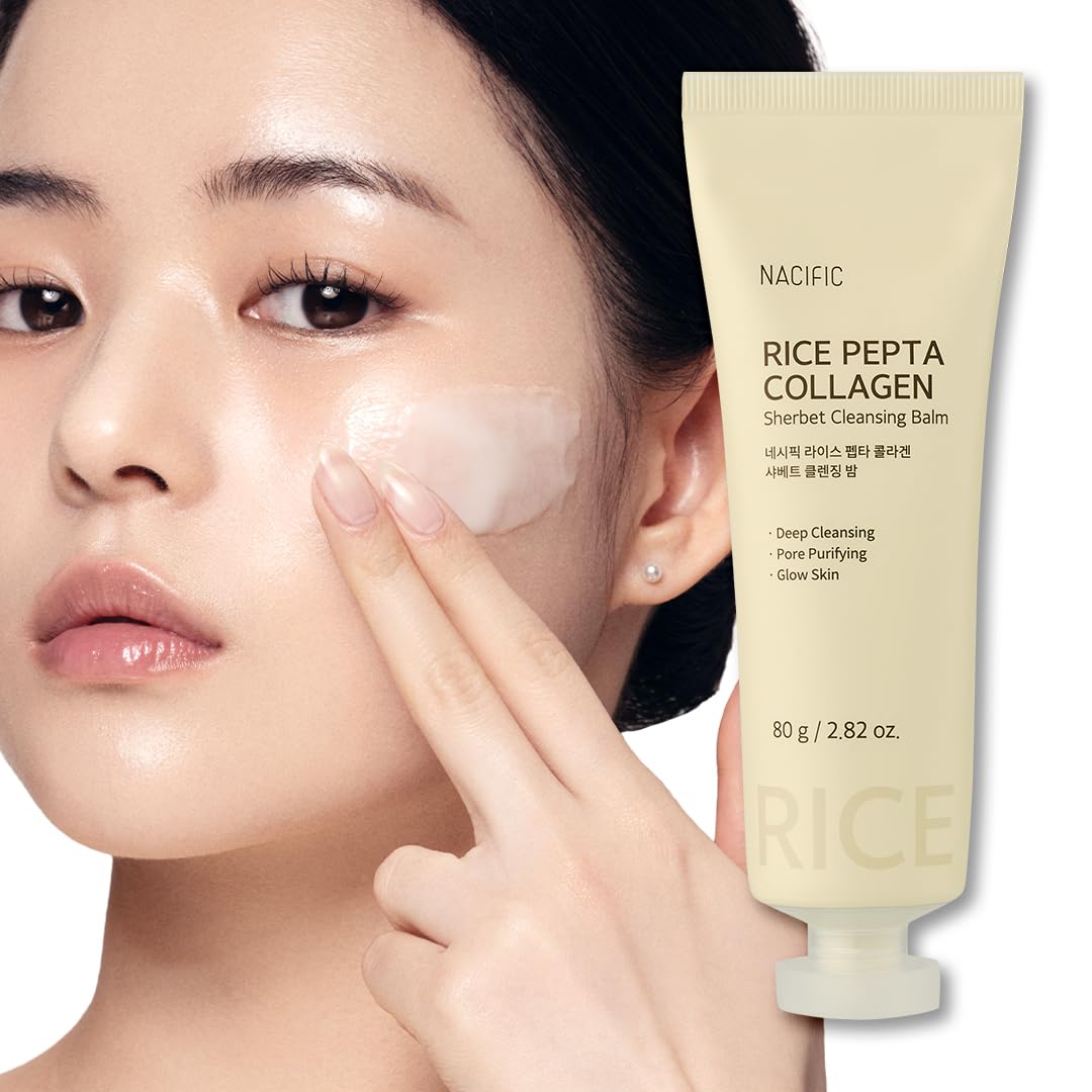 Removedor De Maquiagem Nacific Rice Pepta Collagen Cleansing Balm 80g