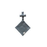 Cobertor De Segurança Cross Lovey Blessing Christian Baby Blue