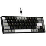 Teclado Mecânico Newmen Gm681 68 Teclas Led Retroiluminado