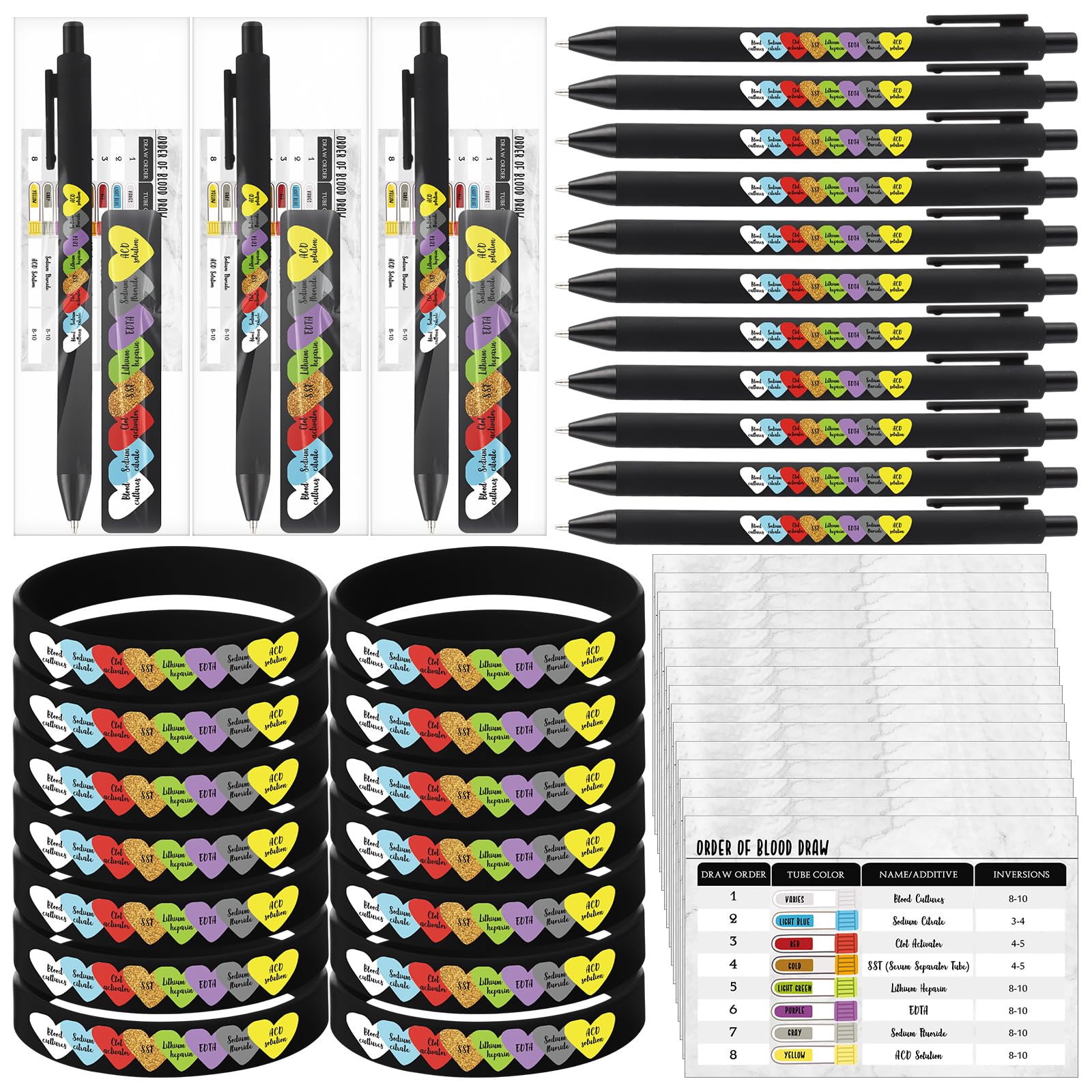 Conjunto De Acessórios Sayglossy Phlebotomy Essentials 15 Conjuntos