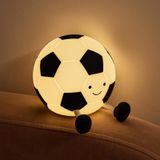 Presente Infantil Recarregável De Silicone Night Light Cayruta Soccer