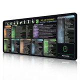 Folha De Dicas Do Mouse Pad Aaussty Excel 90x40cm À Prova D&#39;água