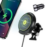 Carregador De Montagem Em Carro Riida 15w Magsafe Para Iphone 12-16 Series
