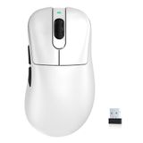 Mouse Para Jogos Kysona Mars Se 24000 Dpi 57g 150h Bateria Branca