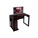 Mesa Computador Gamer Me4161 Preto/vermelho - Tecno Mobili