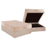 Colchão Casal Molas Ensacadas Anjoshotel + Base Crc Suede Clean (138x188) - D Angelis Anjos