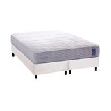 Cama Box Queen: Colchão Ortopédico Herval D33 / Ag 65 Feelcore + Base Crc Courano White (158x198)