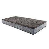 Colchão Solteiro Espuma D33 D23 Royalle Rustico Prata (88x188x20) - Paropas