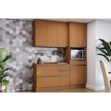 Kit Cozinha Modulada 4 Peças Maxxi (1aéreo+1balcão+1paneleiro+1complemento) C4p163 Canela - Kappesberg