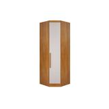 Guarda Roupa Closet Casal De Canto Oblíquo Rizon/linea C/ 1 Porta Cumaru/fendi 25 - Novo Horizonte