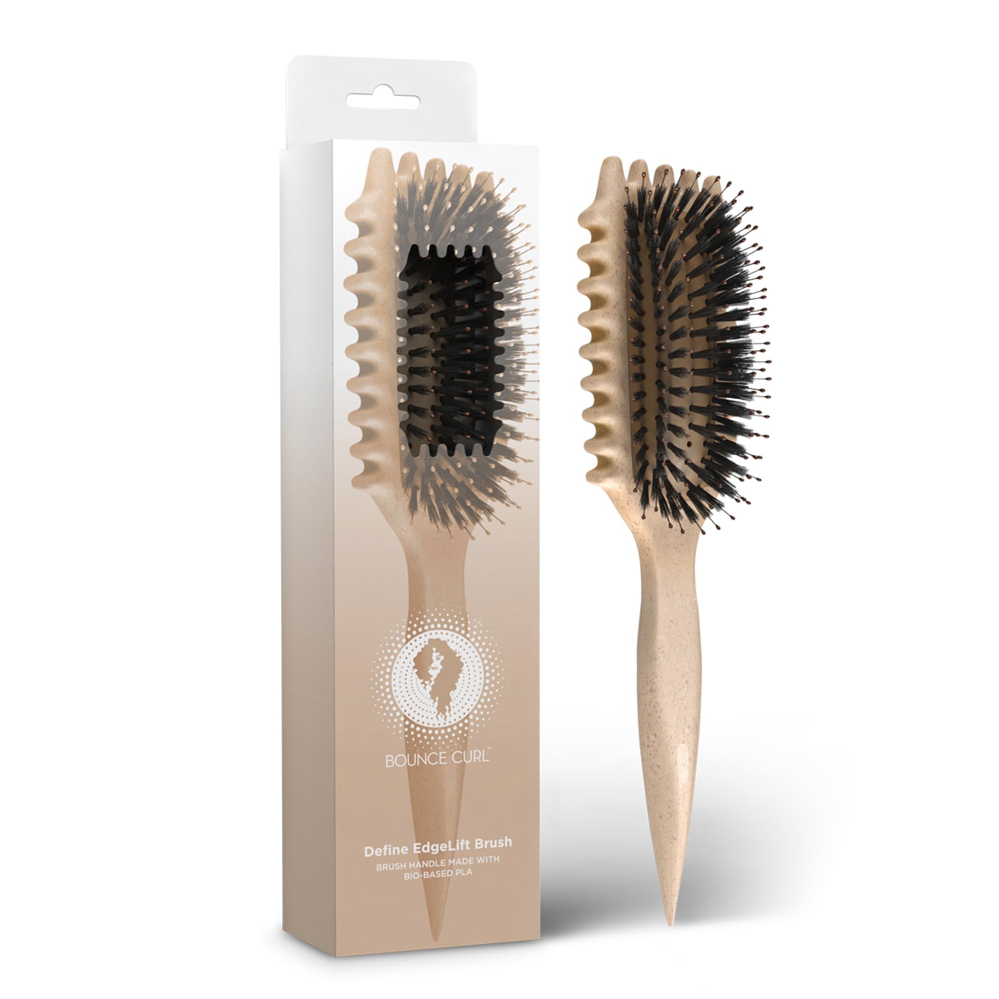 Brush Bounce Curl Define Edgelift 5 Em 1 Para Cachos E Ondas