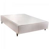 Base Box para Colchão Casal Rígido Idea Herval Branco