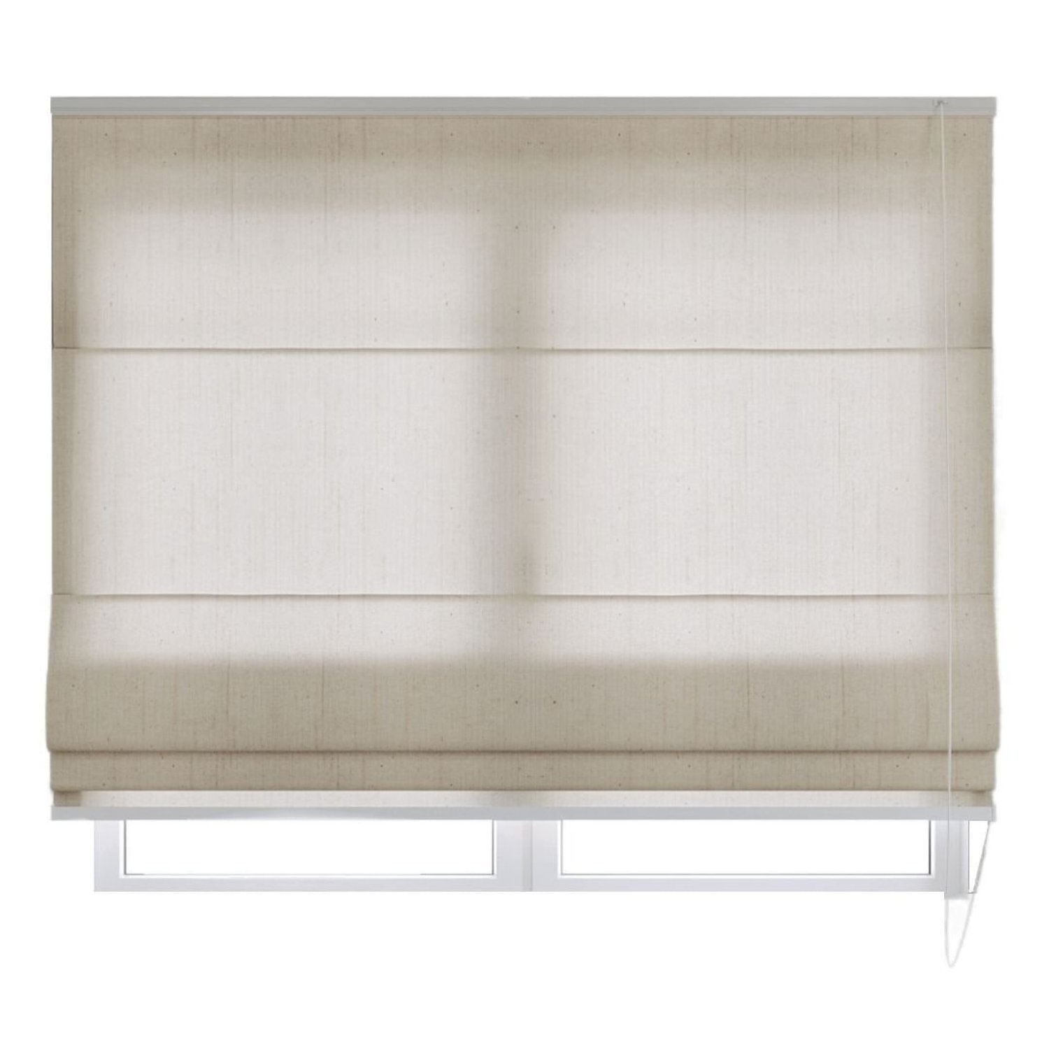 Persiana Romana Express Finesse 160cm X 160cm Belchior Uniq Natural