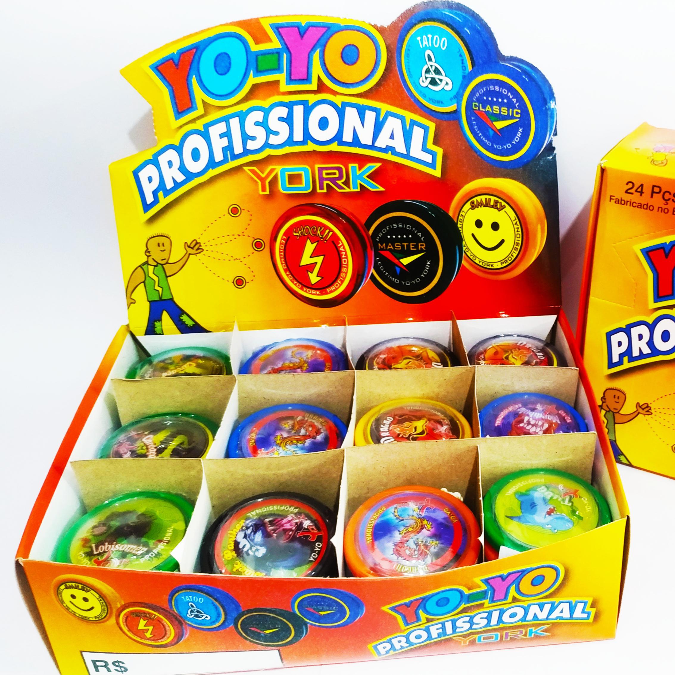 Yoyo York Profissional Caixa 24 Unidades + Yo-yo - Carrefour