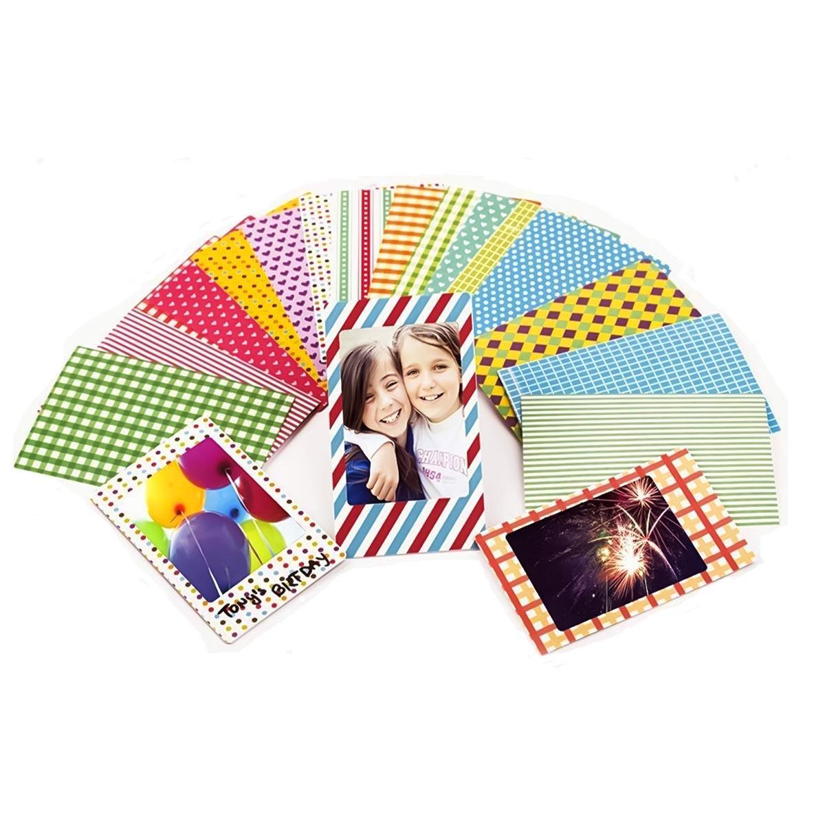 Adesivo Moldura Para Foto Instax Mini - 20 Unidades - Carrefour