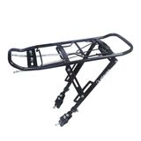 Bagageiro Bike Alumínio Aro 26-29 25kg Preto 40x14cm