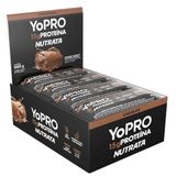 Barra De Proteína Nutrata Yopro 15g Chocolate