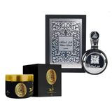 Perfume Lattafa Masculino Fakhar Black 100ml Edp + Creme Corporal Asad: Uma Fragância Sofisticada