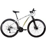 Bicicleta aro 29 Rino Everest a Disco 21v Cambios Index - Branco - 19