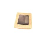 10 Caixas Com Visor Para Artesanato Doces E Cosméticos 8x8cm