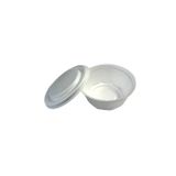 Kit 500un Pote Isopor Térmico Com Tampa 500ml Cumbuca Festa