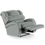 Poltrona Do Papai Reclinável Kalie Power Touch Massagem Fh9 Pu Cinza - Mpozenato