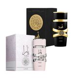 Perfume Feminino Yara Rosa 100ml + Perfume Asad Preto 100ml Eau De Parfum