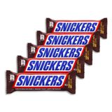 Chocolate Snickers Individual Kit 5 Unidades De 45g