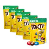 M&amp;ms Amendoim E Chocolate Mars Kit 5 Unidades De 148g