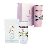 Perfume Yara Rosa Lattafa 100ml + Perfume Yara Moi: Luxo Em Cada Borrifada