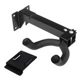 Suporte Articulado P/ Violão/guitarra/baixo - Base Almofadada - Metal - 5kg - Preto