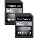 Cartão De Memória Sdxc 64gb C10 Prograde Digital 300mb/s