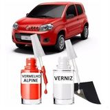 Tinta Tira Risco Retoque Automotivo Vermelho Alpine Vermelho Alpine 20 Ml