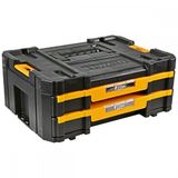 Maleta Plastica Organizadora 2 Gavetas Tstak Dewalt
