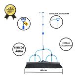 Vassoura Para Limpeza Placa Solar 60cm E Cabo De 3 Metros