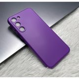 Capa Aveludada Roxa Compatível Samsung S24 Plus