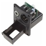 Gaveta Jack Xlr/p10 Bateria 9v Medidas Nas Imagens