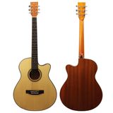 Violão Acústico Fosco Abeto 40&#39;&#39; Spruce Sapele Lss-40c