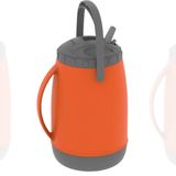 Garrafa Térmica Atacama 2,5l Resistente Soprano - Laranja