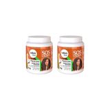Creme Para Pentear Salon Line 1kg Coco Trat Profundo - 2un