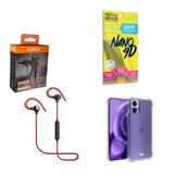 Kit Capa Motorola Edge 30 Neo Fone Bluetooth E Película 9d