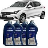 4x Óleo Fiat Argo 1.0 2017 A Diante Royal 0w20 Sintetico