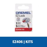 Dremel Kit Discos Ez406 Mandril 5un