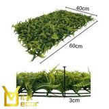 Jardim Vertical Artificial Placa Samambaia 60x40cm C/2 Placa