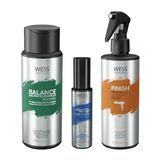 Kit Wess Balance Shampoo 250ml + We Wish 50ml + Finish 250ml