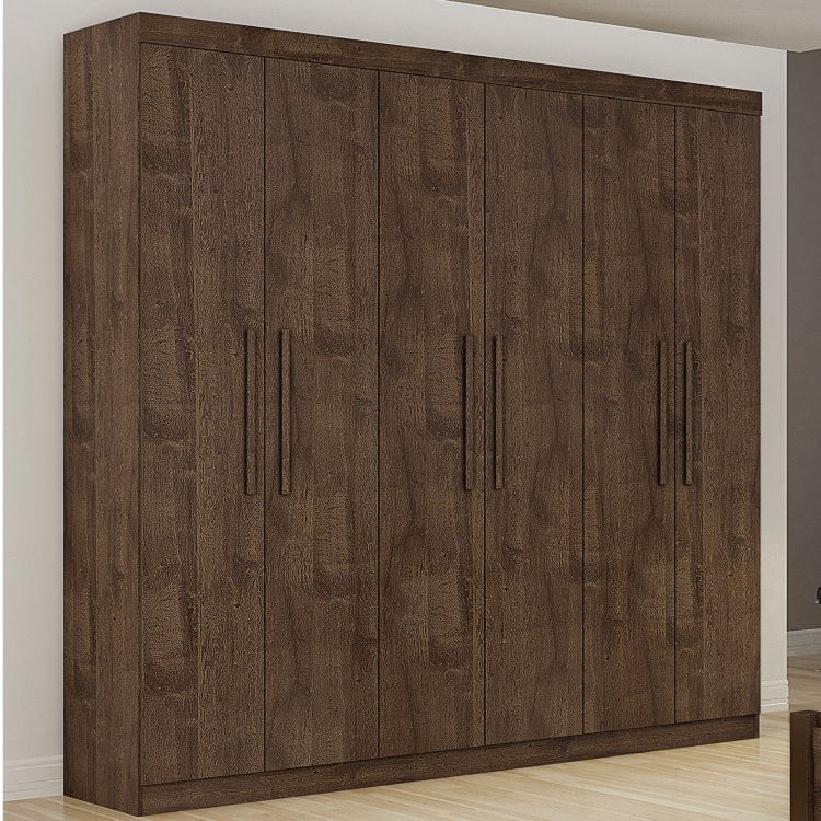 Guarda Roupa Casal 6 Portas Belém Valverde Móveis Canion