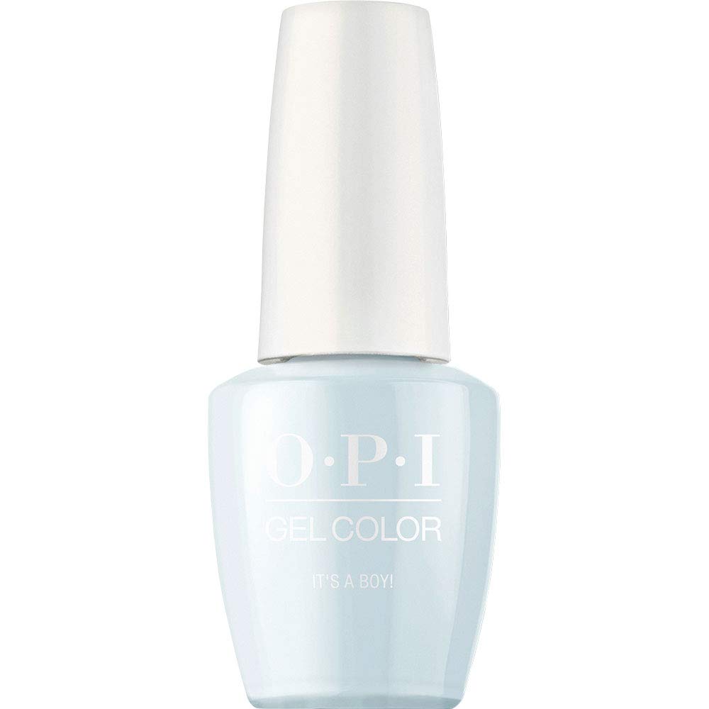 Verniz De Unhas Opi Gelcolor It's A Boy! Tons Suaves Azuis De 15 Ml