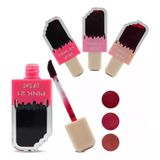 3 Lip Gloss Lip Tint Batom Fórmula Leve Hidratante Suave